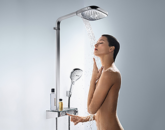 Hansgrohe Duschsystem mit Select-Technologie