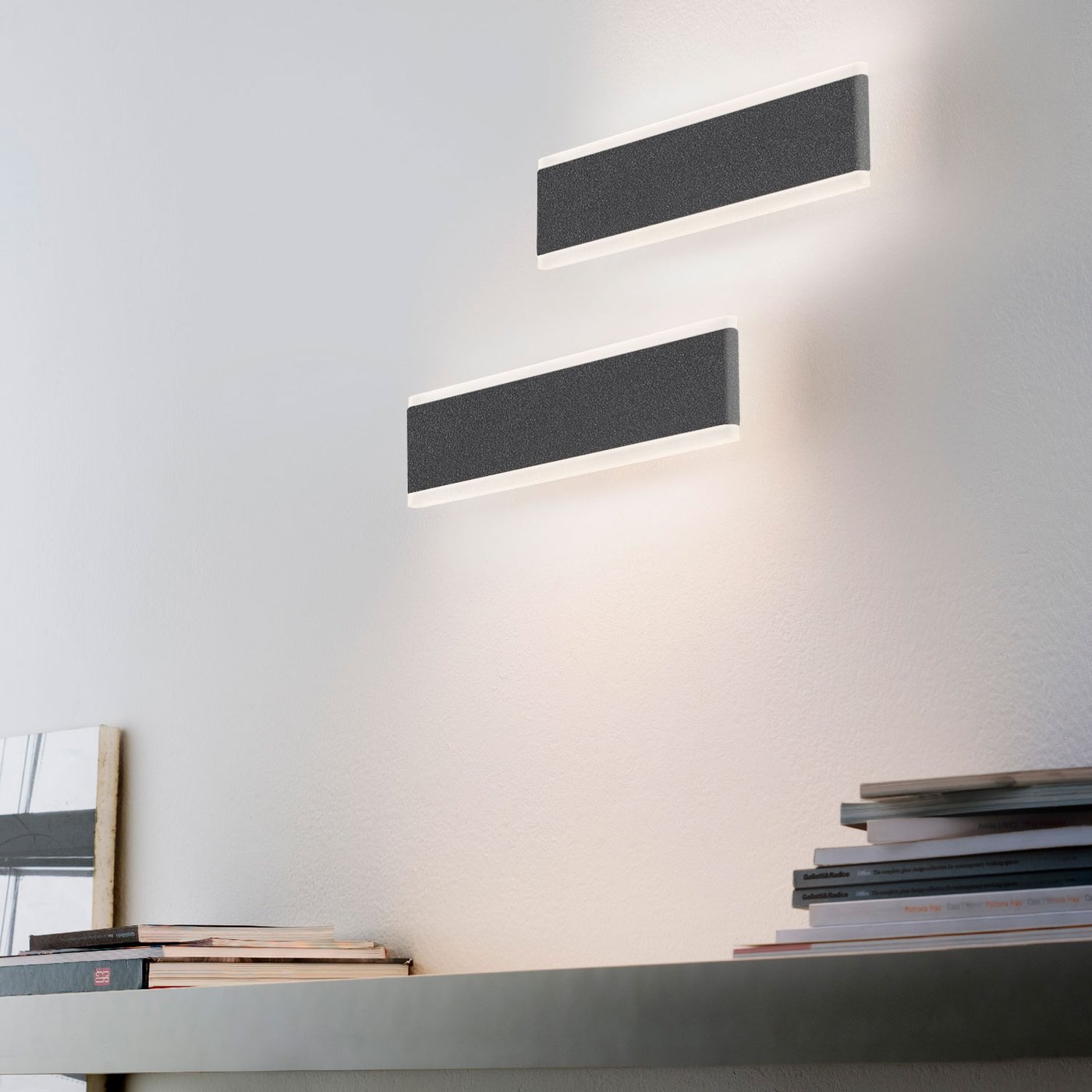 AILATI Polina LED Tischleuchte – Warmes Licht, Aufladbar & Stylisch In Corten-Optik