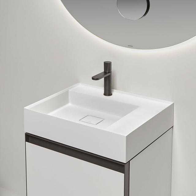 antoniolupi GRAFFIOMOOD Handwaschbecken weiß matt, Aufsatzmontage