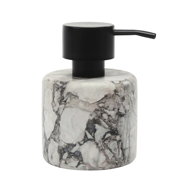 TATAY Seifenspender Aqua – Türkisblau, 8x8x17,5 Cm, Zum Stellen, Für Bad Oder Küche