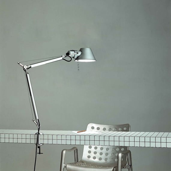 Artemide Tolomeo Mini LED with clamp