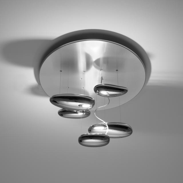 Artemide Mercury Mini Soffitto Inox LED Deckenleuchte