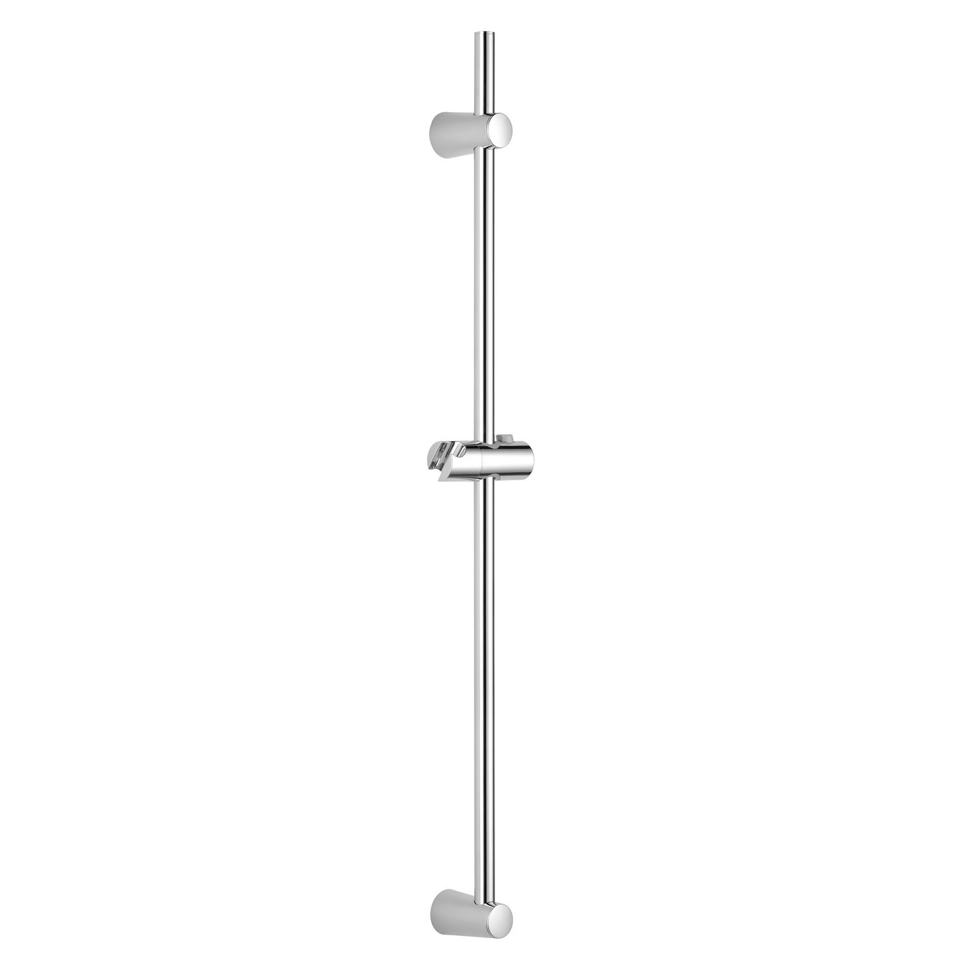 Avenarius Universal Shower Rail Variable Borehole Distances Chrome 