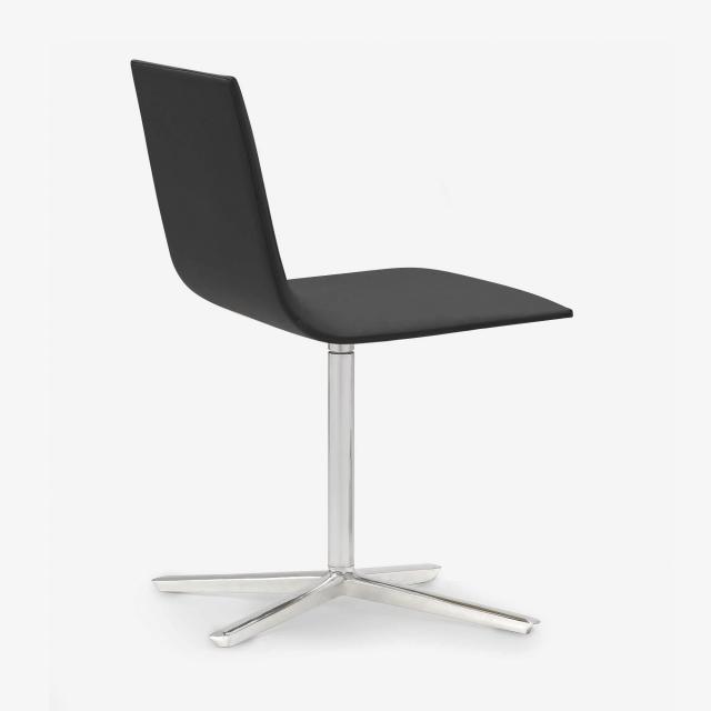 Andreu World Lineal Corporate Stuhl, Echtleder