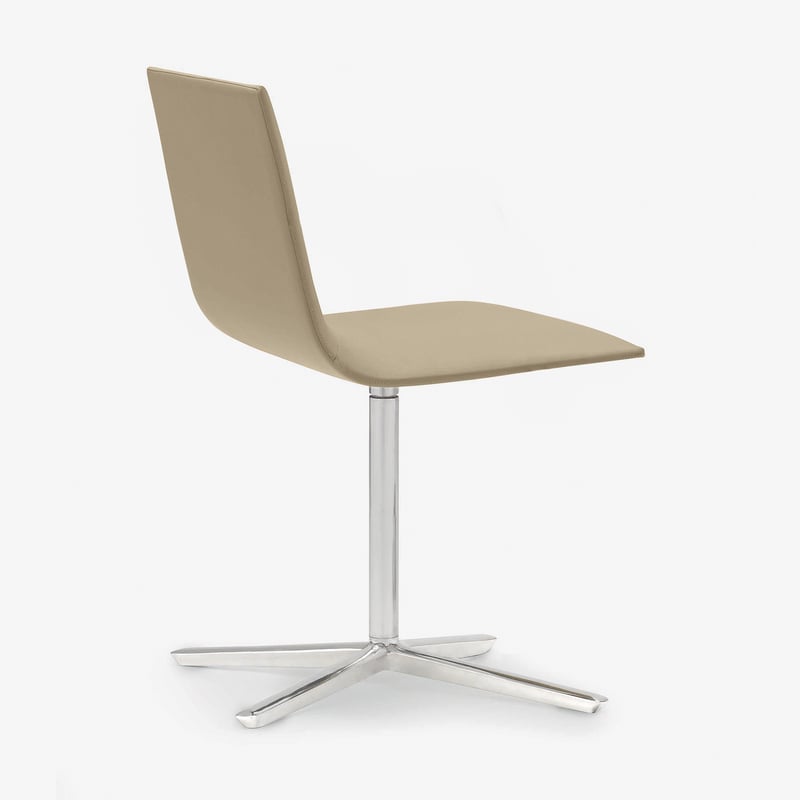 Andreu World Lineal Corporate Stuhl, Echtleder, SI-0778#1805,