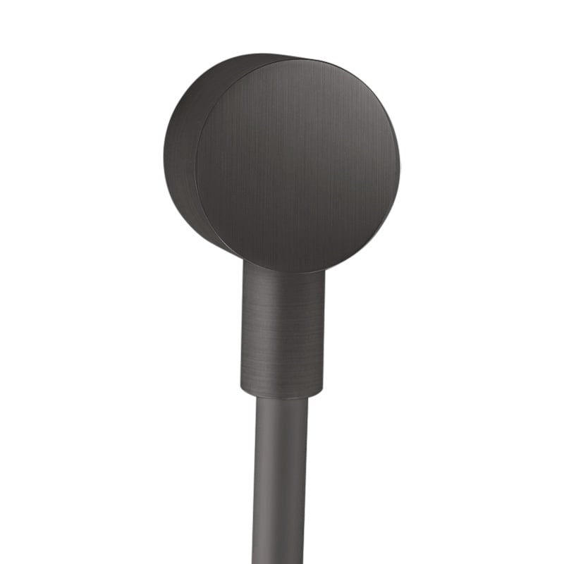 AXOR Starck Wall Elbow Brushed Black Chrome 27451340 REUTER axor-starck-wall-elbow-brushed-black-chrome-27451340-reuter