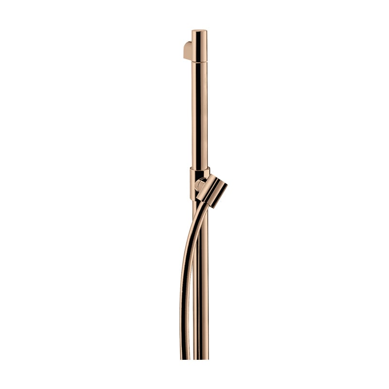 Axor Rouge AXOR Starck Barre de douche, avec flexible de douche or rouge ...