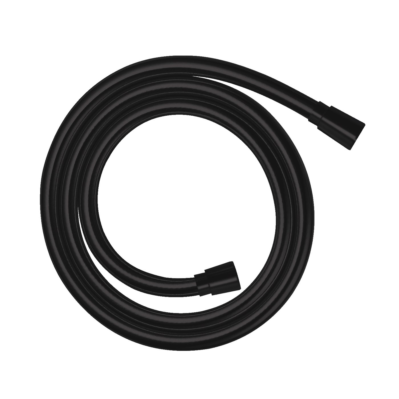 Verdrehsicherer Duschschlauch 40 Cm Schwarz – Universal Mit 1/2 Zoll Gewinde, Flexibel, Kollapsgeschützt