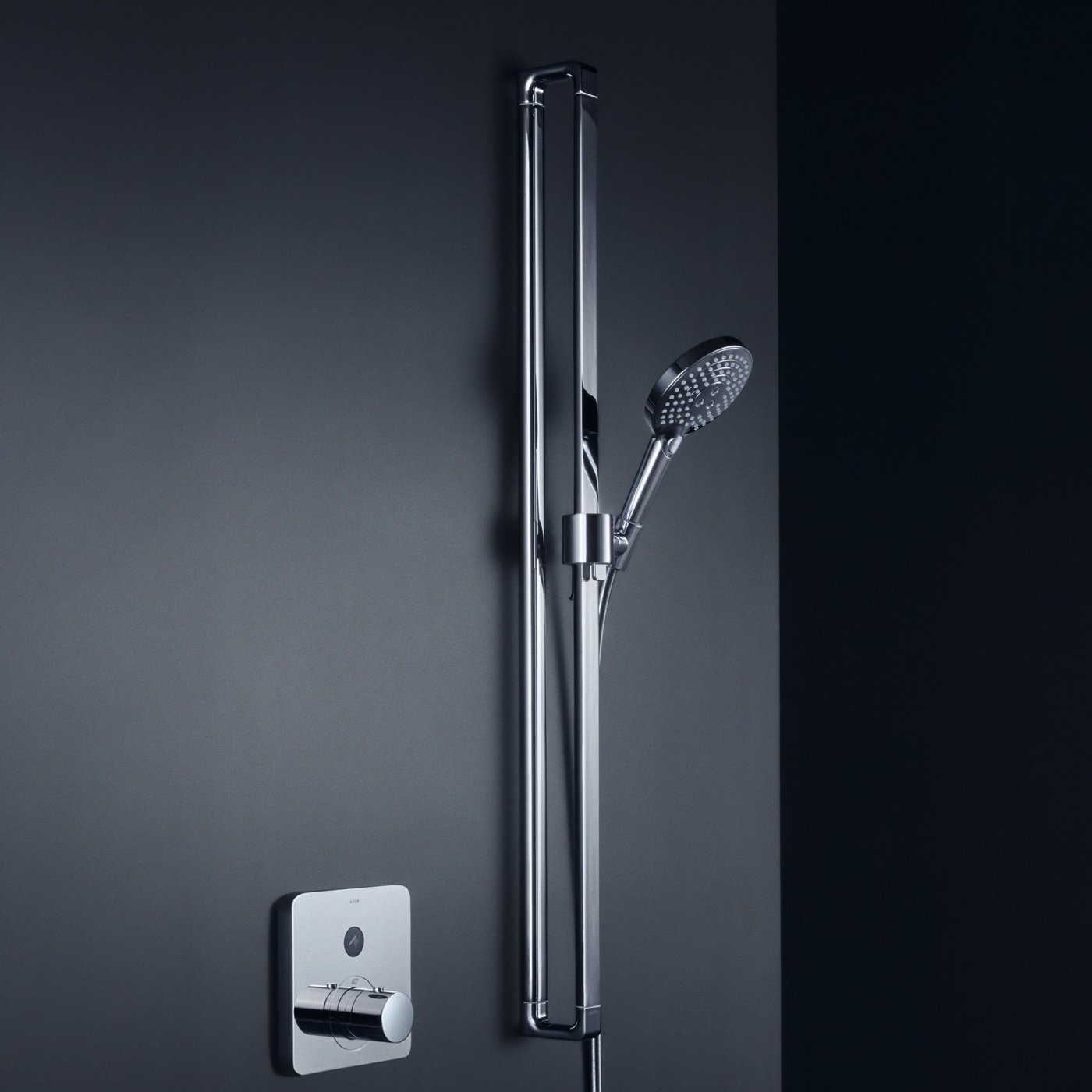 BRAVAT Duschbrausestange 90 Cm, Chrom, Mit Montagematerial