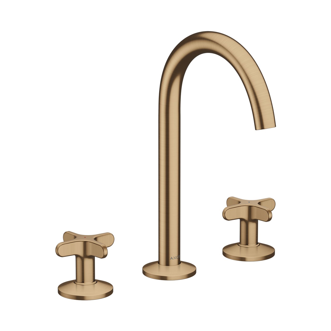 AXOR One basin fitting 170 with EcoSmart, with push-open waste valve ...