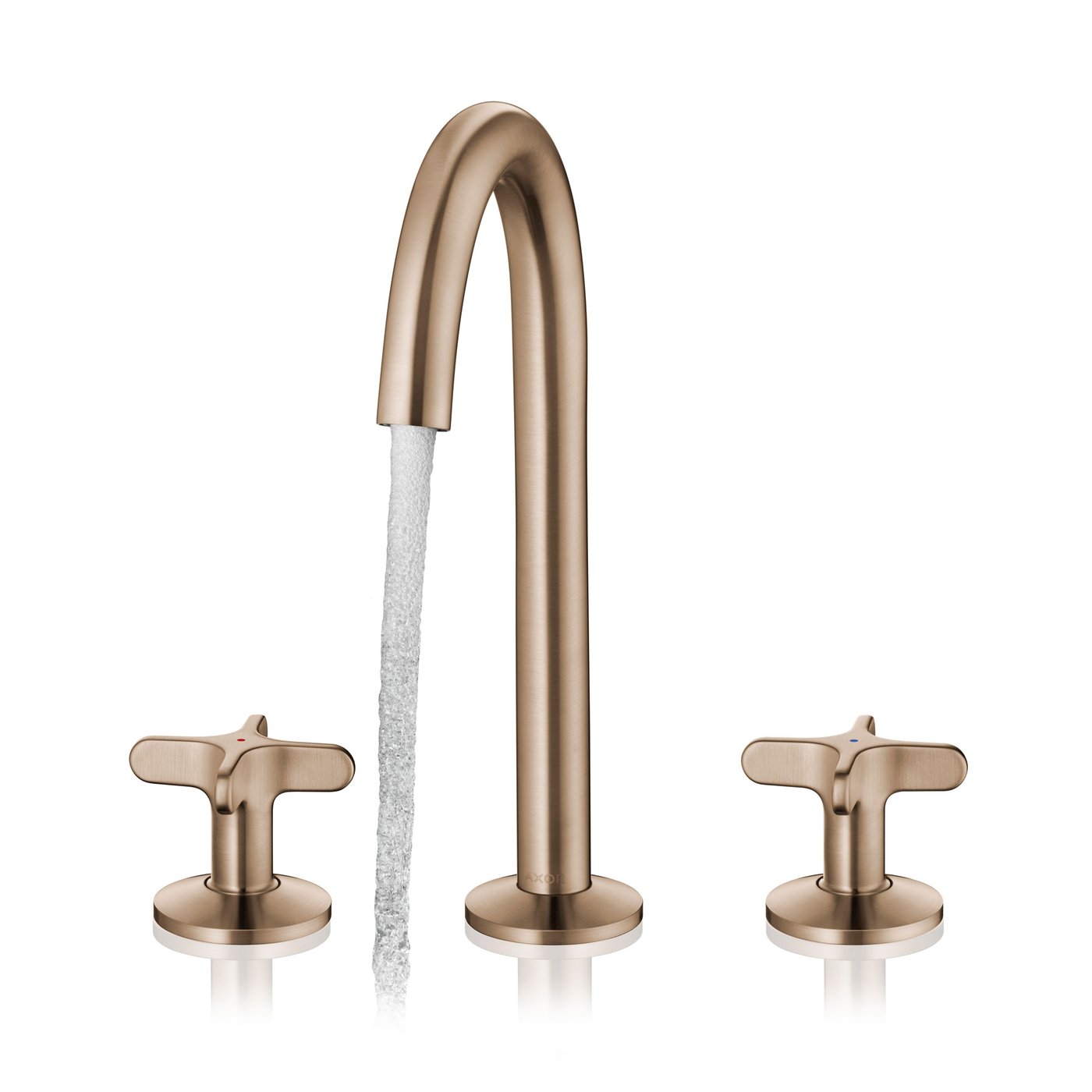 AXOR One basin fitting 170 with EcoSmart, with push-open waste valve ...