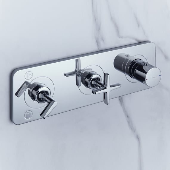 AXOR Citterio E thermostat, for bath & shower chrome - 36703000 | REUTER