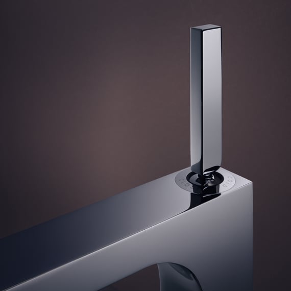 AXOR Citterio basin fitting 160 with EcoSmart, with pop-up waste set ...