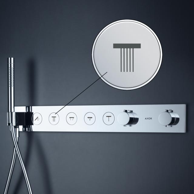 AXOR ShowerSolutions Druckknopf Symbol für Thermostatmodul Select
