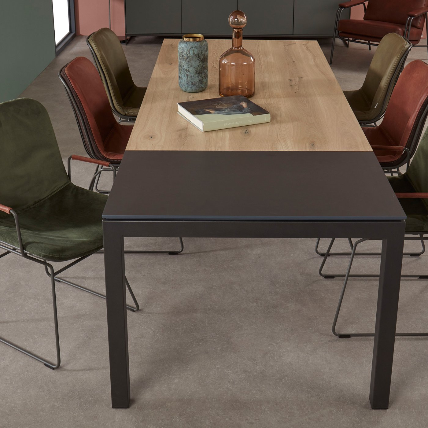 bert plantagie Palma extendable dining table - Palma#BP100#Auszug ...