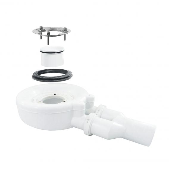Bette BetteScope Ablaufgarnitur für BetteFloor, seitliche Entwässerung, 0,85 l/s, Komplett-Set weiß