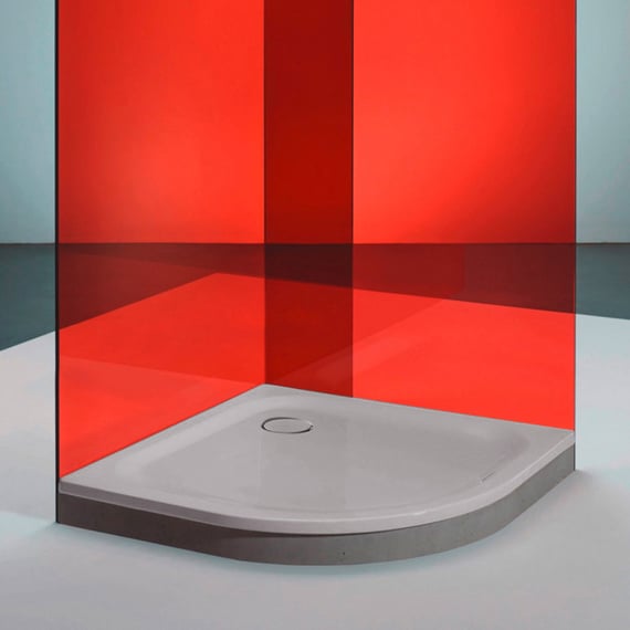 Bette Corner quadrant shower tray quartz - 5461-412 | REUTER