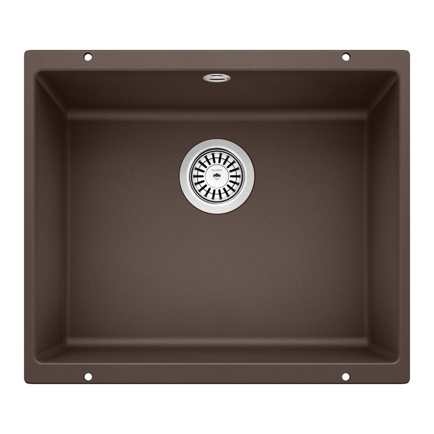 Blanco ZIA 9 E 515 074 – SILGRANIT Einbau-Eckspüle, Café, 930x510 Mm, Becken 340x431x180 Mm, Für 60/90 Cm Unterschrank