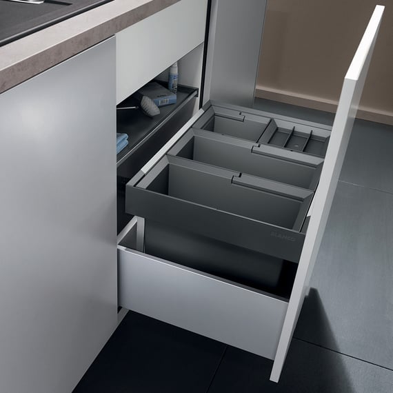 Pince De Tri Sélectif Rétractable Pour Poubelle - Clip Amovible, Ajustable - Pour Séparer Les Déchets Dans La Cuisine Ou Salle De Bain