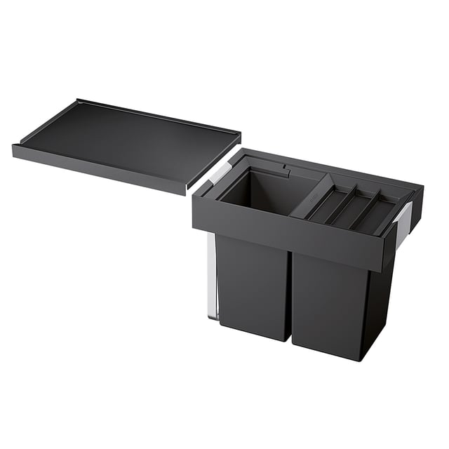 Blanco Flexon II Abfallsystem, für 30 cm Unterschrank mit 1 Eimerdeckel, mit Systemabdeckung - 521467