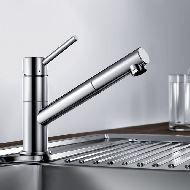 EGSO Wasserhahn Küche Gold, Küchenarmatur Auszieh Produktbild-Vorschau 13