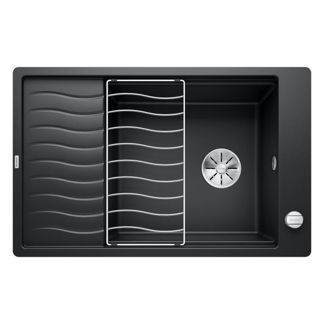 Blanco Elon XL 6 S-F Küchenspüle mit Abtropffläche, drehbar schwarz
