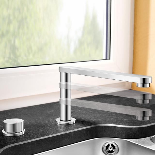 Blanco Eloscope-F II Einhebel-Küchenarmatur, für Vorfenstermontage