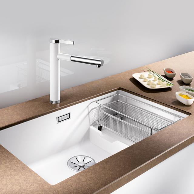 Blanco Subline 700-U Level Küchenspüle weiß