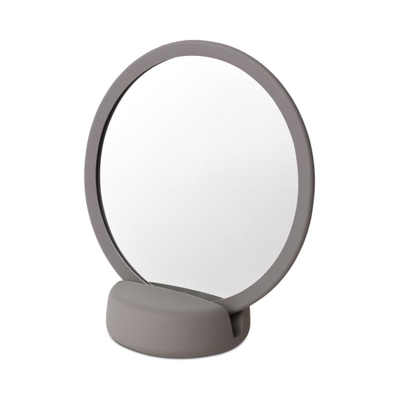 Miroir De Maquillage Sur Pied Double Face - Grossissement 1X Et 3X - Rotatif 360°, Base Stable - Idéal Rasage, Soins, épilation - Design Classique
