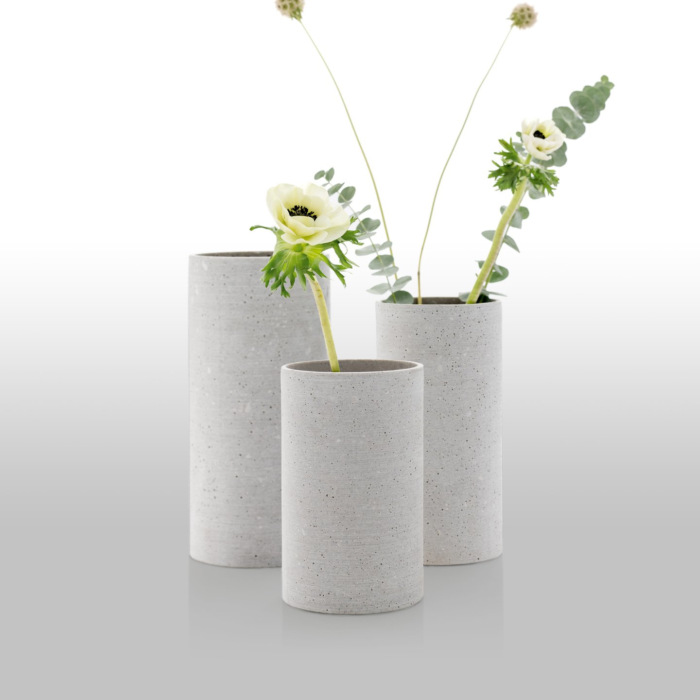 Blomus COLUNA Vase hellgrau - 65595