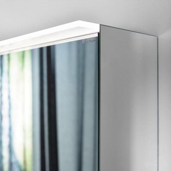 Burgbad Fiumo Spiegelschrank mit - Türen mit 3 | und Beleuchtung Waschtischbeleuchtung SPIZ140LPN491 REUTER