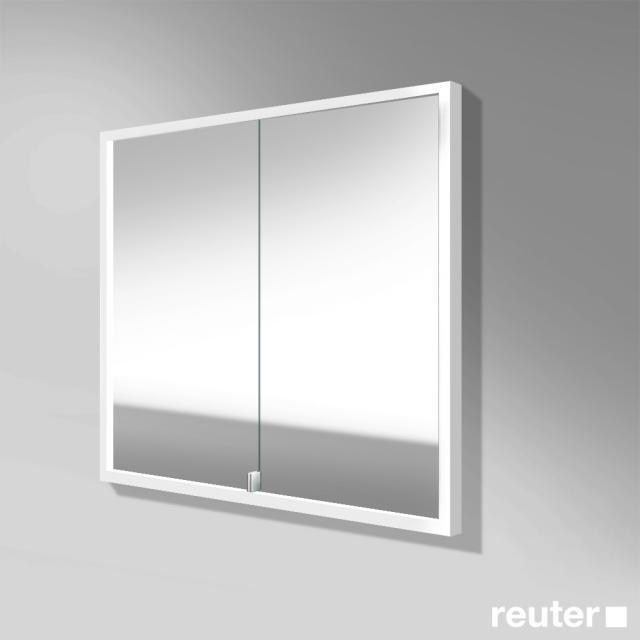 Burgbad Crono Unterputz-Spiegelschrank mit Beleuchtung und 2 Türen