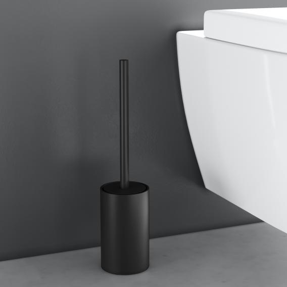 Cosmic Architect S+ Toilettenbürstengarnitur, freistehend schwarz matt