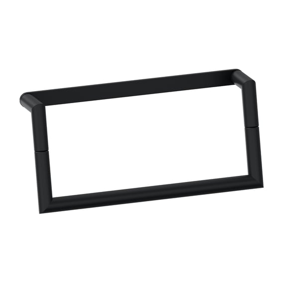 Kohler Purist Handtuchring – Schwarz Matt, Edles Bad-Accessoire