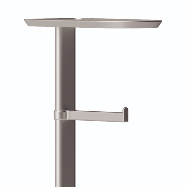 COSMIC Toilettenpapierhalter Lineb – Chrom, Aus Edelstahl, Mit Quick-Fix Klebesystem