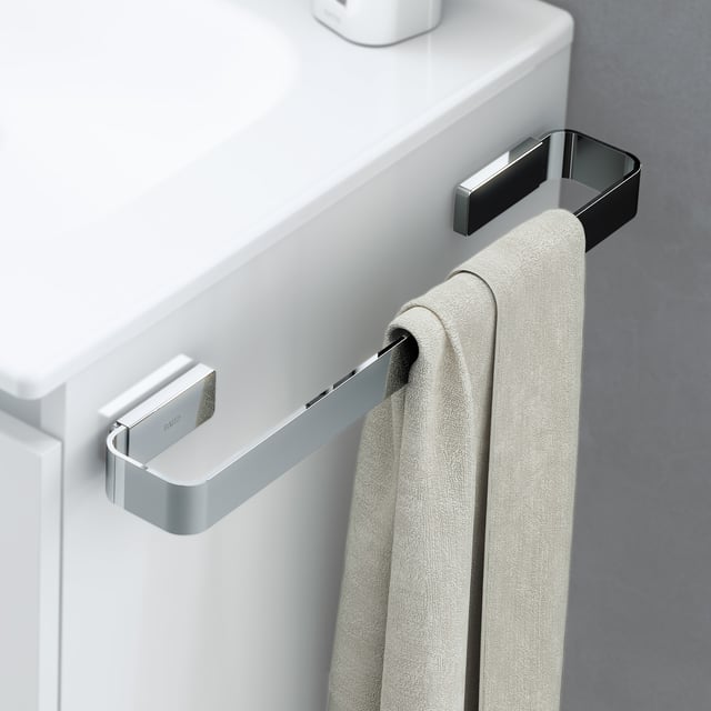 1 Stück Edelstahl Handtuch Halter , Selbstklebend Badezimmer Handtuch Leiste  , wandhängend Handtuch Aufhänger , Badezimmer Zubehör, aktuelle Trends,  günstig kaufen