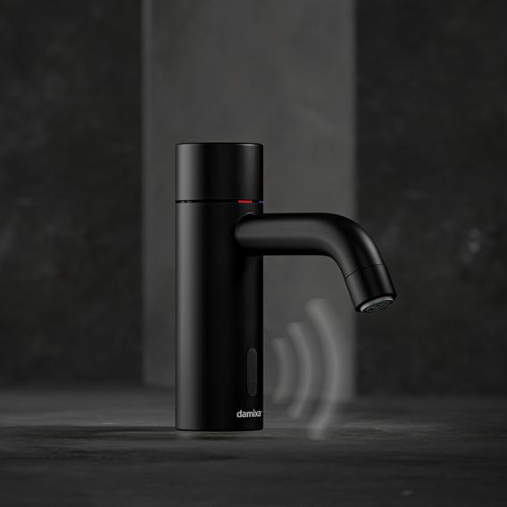 Damixa Silhouet Touchless Elektronische Waschtischarmatur schwarz matt