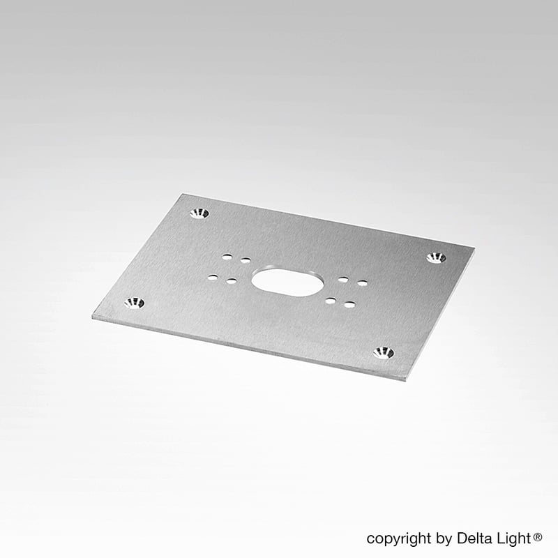 DELTA LIGHT Plate 7, Montageplatte, 229 02 07, 7