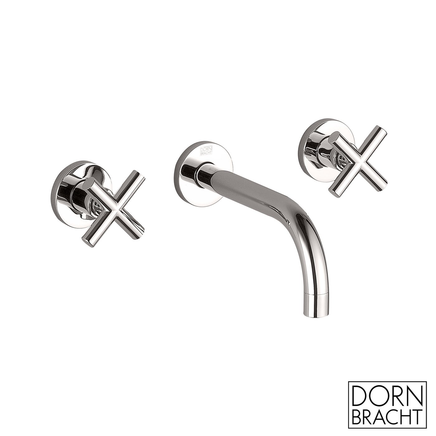 Dornbracht Tara. wall-mounted basin fitting platinum - 36712892-08 | REUTER