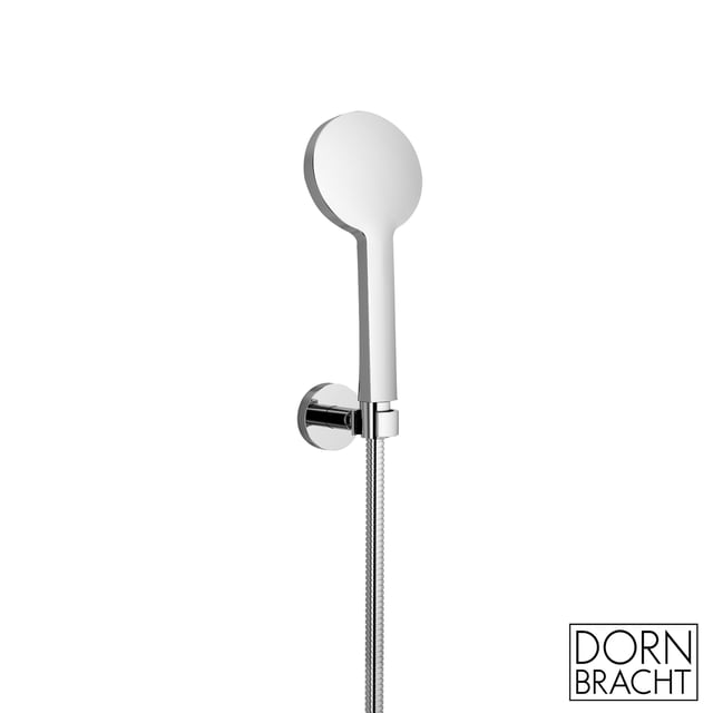 Support De Douche Dornbracht, Rosace 60 X 60 Mm, Chromé - Pièce De Fixation Murale