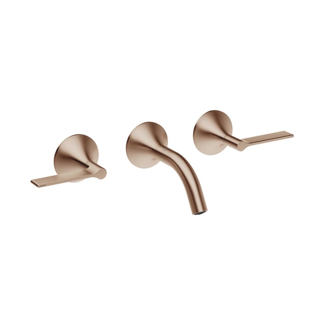 Dornbracht VAIA wall-mounted basin fitting brushed bronze - 36702819-42 ...