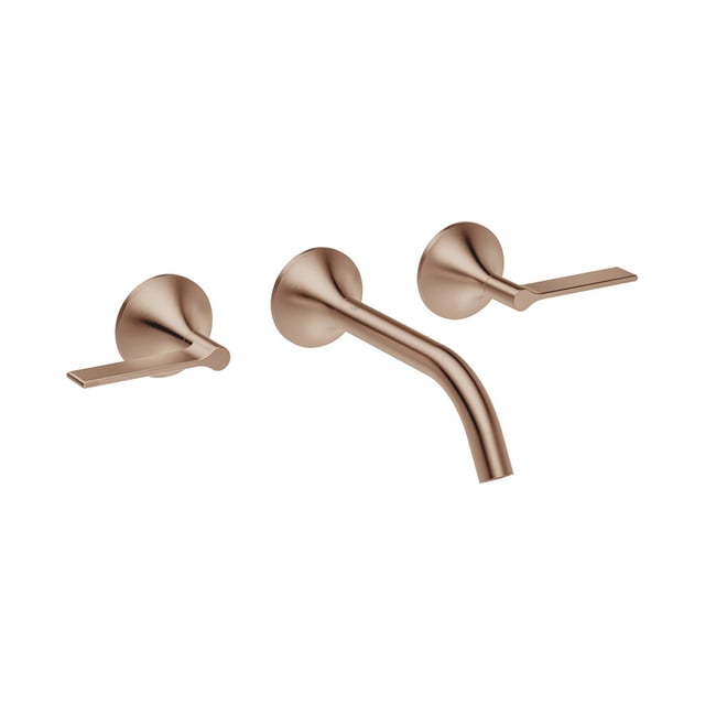 Dornbracht VAIA Waschtischarmatur, Wandmontage bronze gebürstet ...
