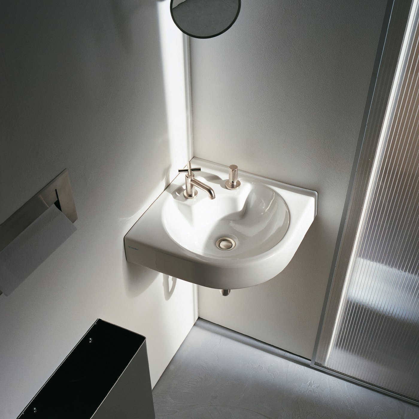 Duravit Architec corner hand washbasin white - 0448450000 | REUTER