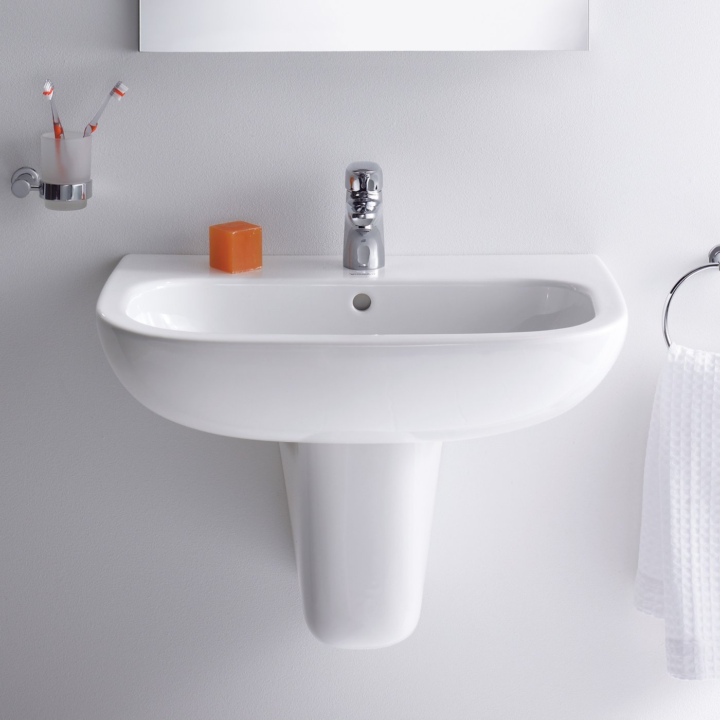 Siphon Code Duravit D-Code siphon cover - 0857180000 | REUTER