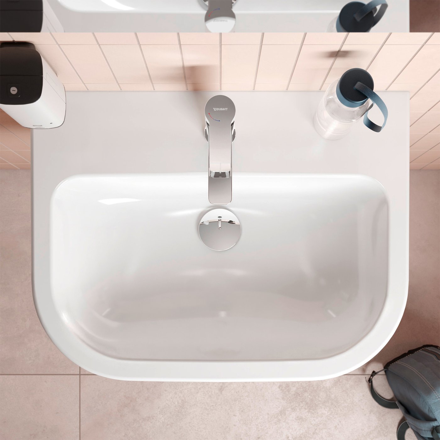 Duravit D Code Lavabo Mural Blanc 2398600000 REUTER