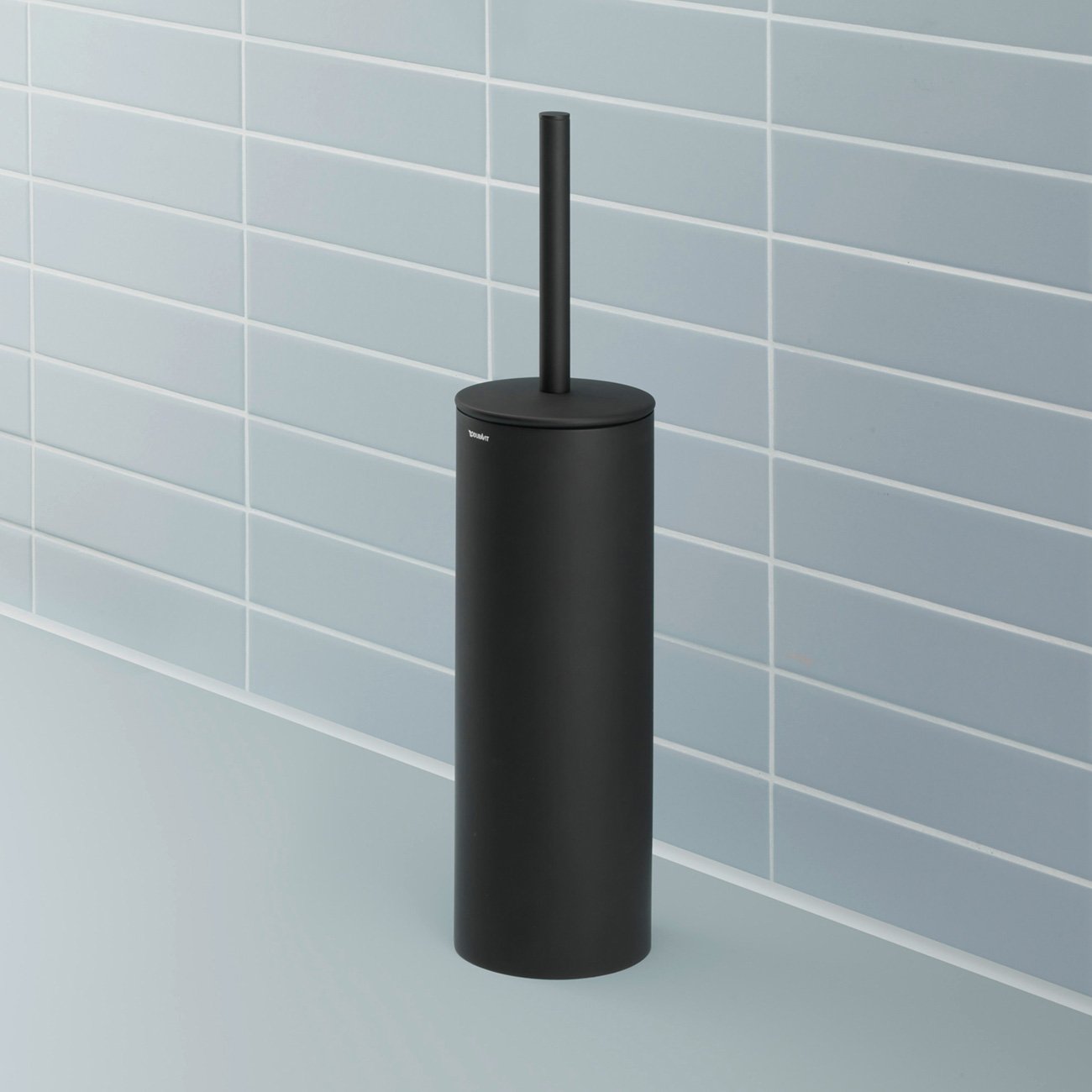 Duravit D-Code Bürstengarnitur – Klobürste Mit Halter In Chrom