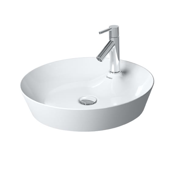 Duravit Cape Cod Aufsatzwaschtisch mit WonderGliss, weiß 