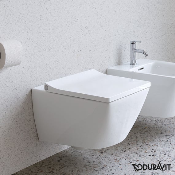 Duravit Viu Wand-WC mit WonderGliss, weiß - 25110900001 | REUTER