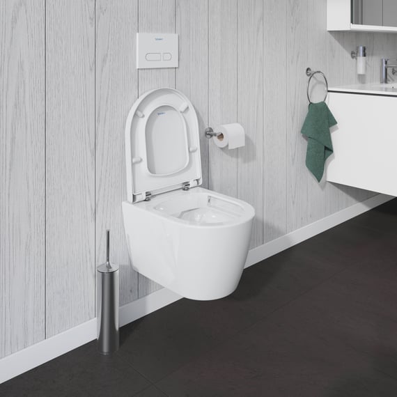 Duravit ME by Starck Wand-WC Compact Ausführung kurz mit 