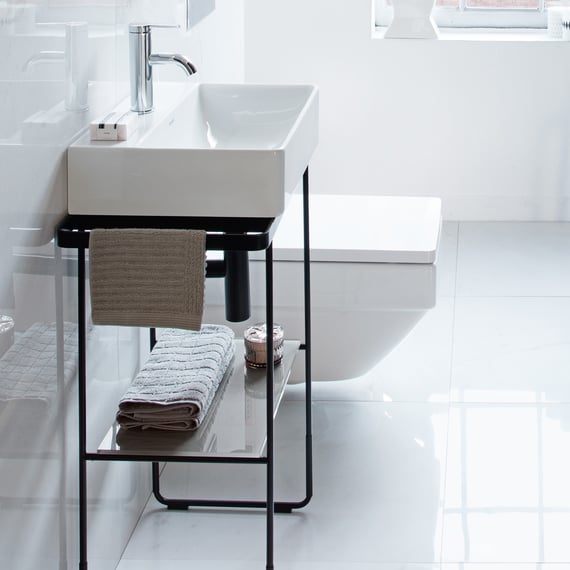 Duravit DuraSquare Waschtischgestell höhenverstellbar, mit 
